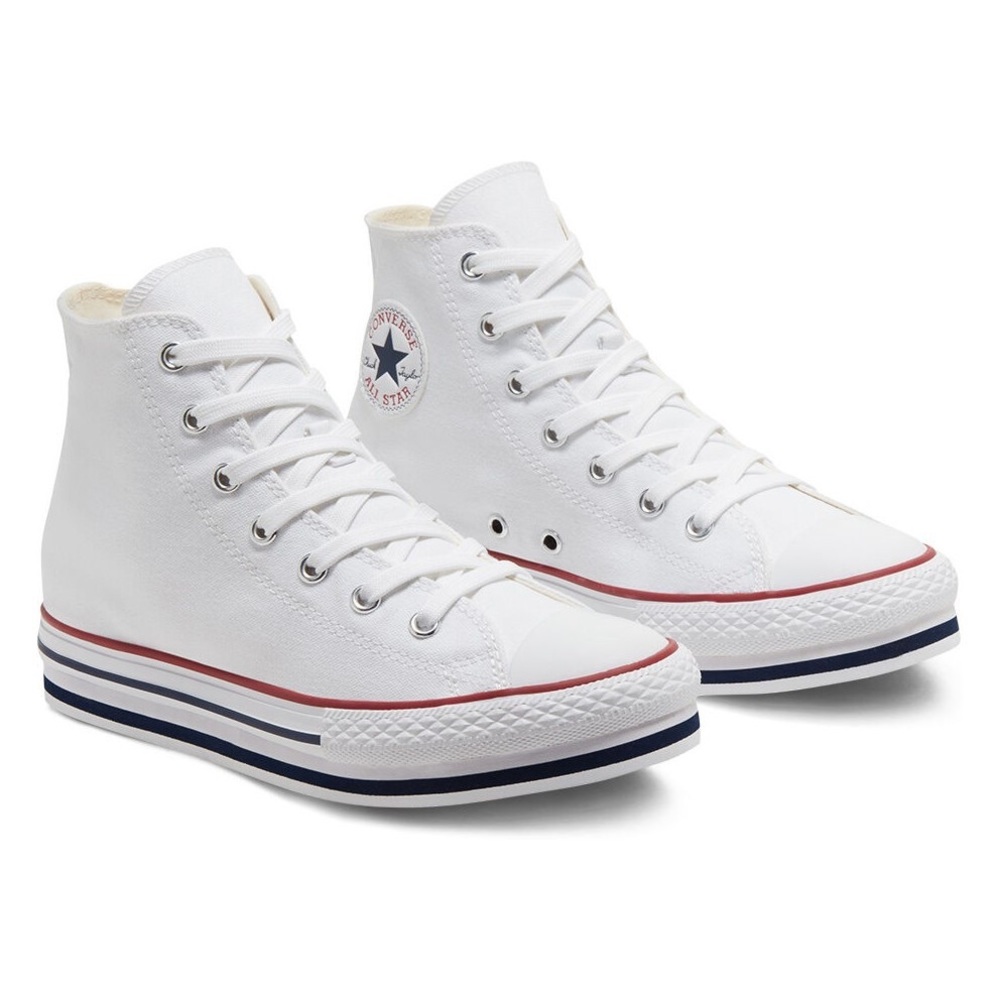 Platform White Converse